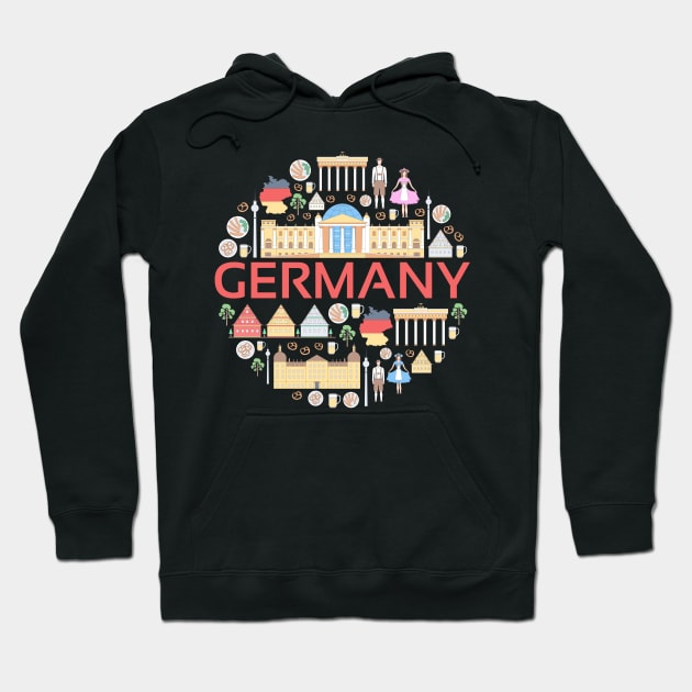 Germany concept Hoodie by Mako Design 